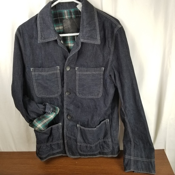 Levi's Long Jean Jacket Small 107 - Picture 7 of 8